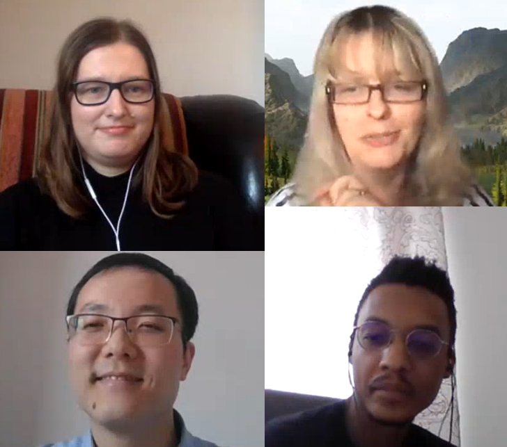 ExchangesIAS's tweet photo. New Episode in which the #ExchangesDiscourse explores Interdisciplinarity & Publishing.
Our panel discussion offers a fascinating exploration of related perceptions and praxis.
Listen in at: https://t.co/fvrMEDrwsX
#podcasting https://t.co/diDoAcjkIK
