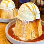 子どもの夢叶う!巨大プリンとアイスが食べられるお店があった!