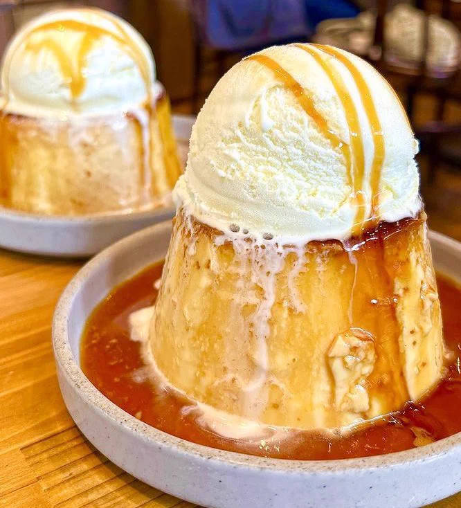 子どもの夢叶う！巨大プリンとアイスが食べられるお店があった！