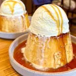 子どもの夢叶う!巨大プリンとアイスが食べられるお店があった!