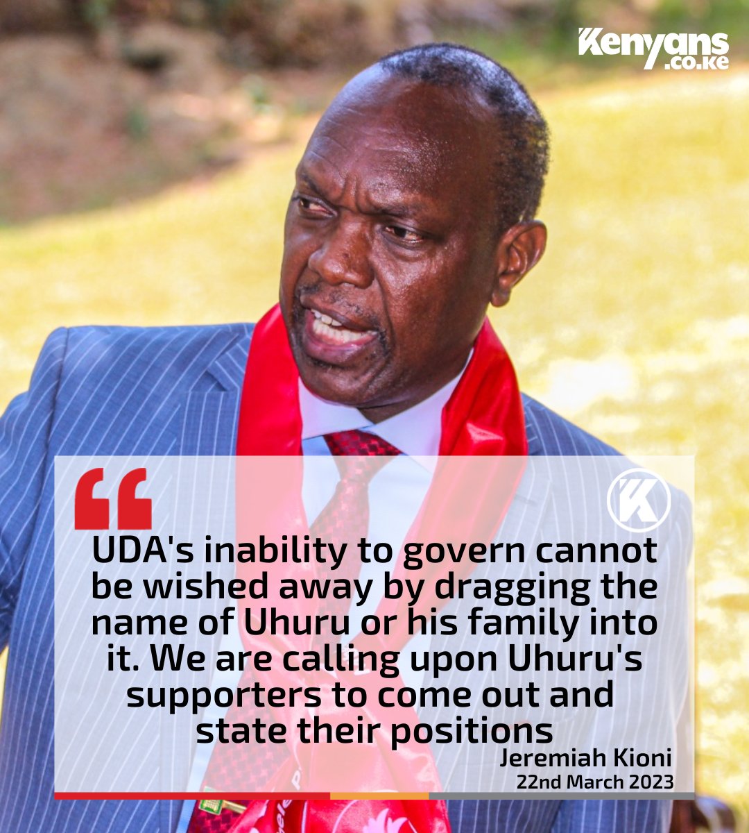 Ke On Twitter We Are Calling Upon Uhurus Supporters To 