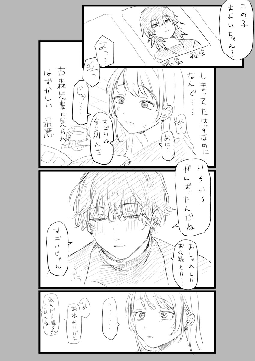 大学デビュー後即良くない男につかまった女子 