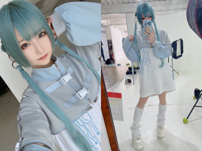 コスプレイヤーしらゆき（しらゆきミク）のTwitter画像64