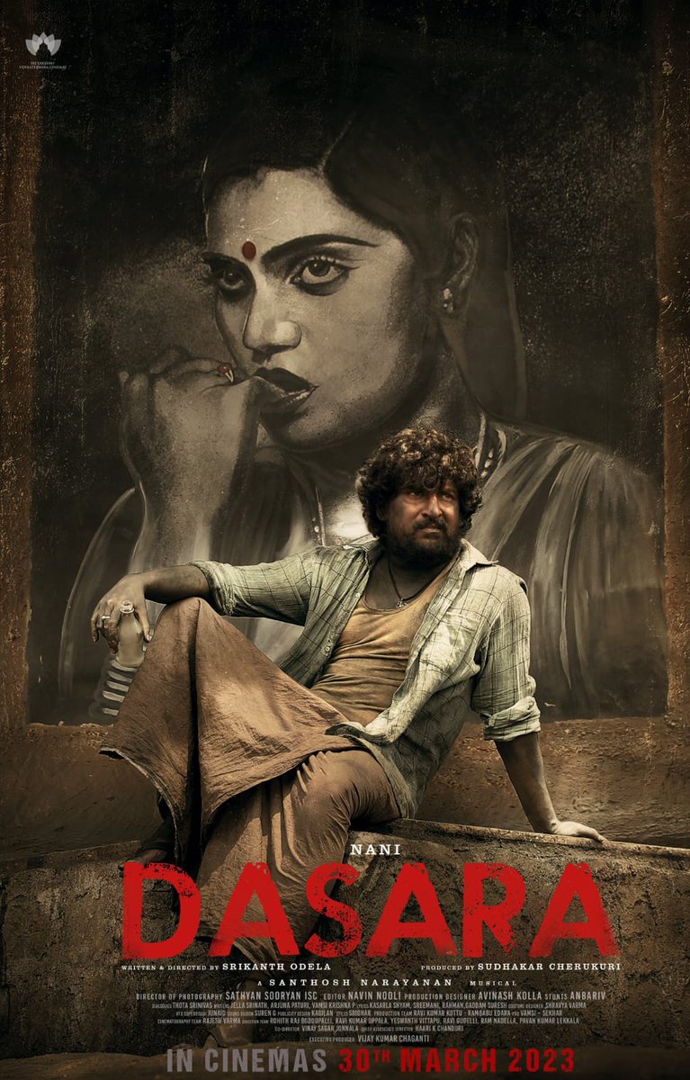 films_updates's tweet photo. Dharani is all set to meet you all with his mass demeanour in 9 days ❤️‍🔥🔥

Bookings Open soon 🔥

#Dasara Grand release on March 30th 🔥💥

Natural Star @NameisNani @KeerthyOfficial @Dheekshiths @odela_srikanth @Music_Santhosh @SLVCinemasOffl @saregamasouth https://t.co/kvNmwBcRva