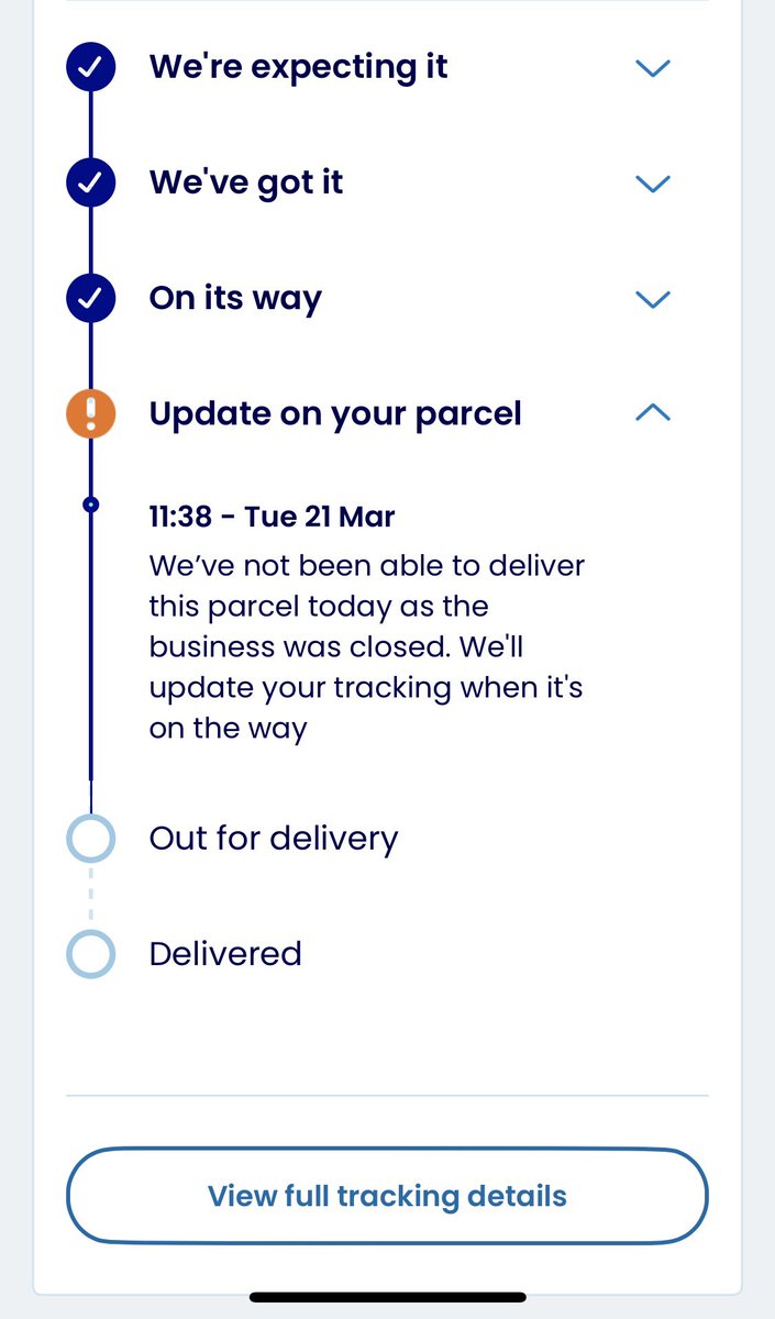 GibbsV's tweet photo. @EVRi_Delivery ‘Business was closed’ Except the delivery address is an international hotel chain who are open 24/7! It’s just lies. @Facetheory Please don’t use Evri!! https://t.co/wr3IWTDRob