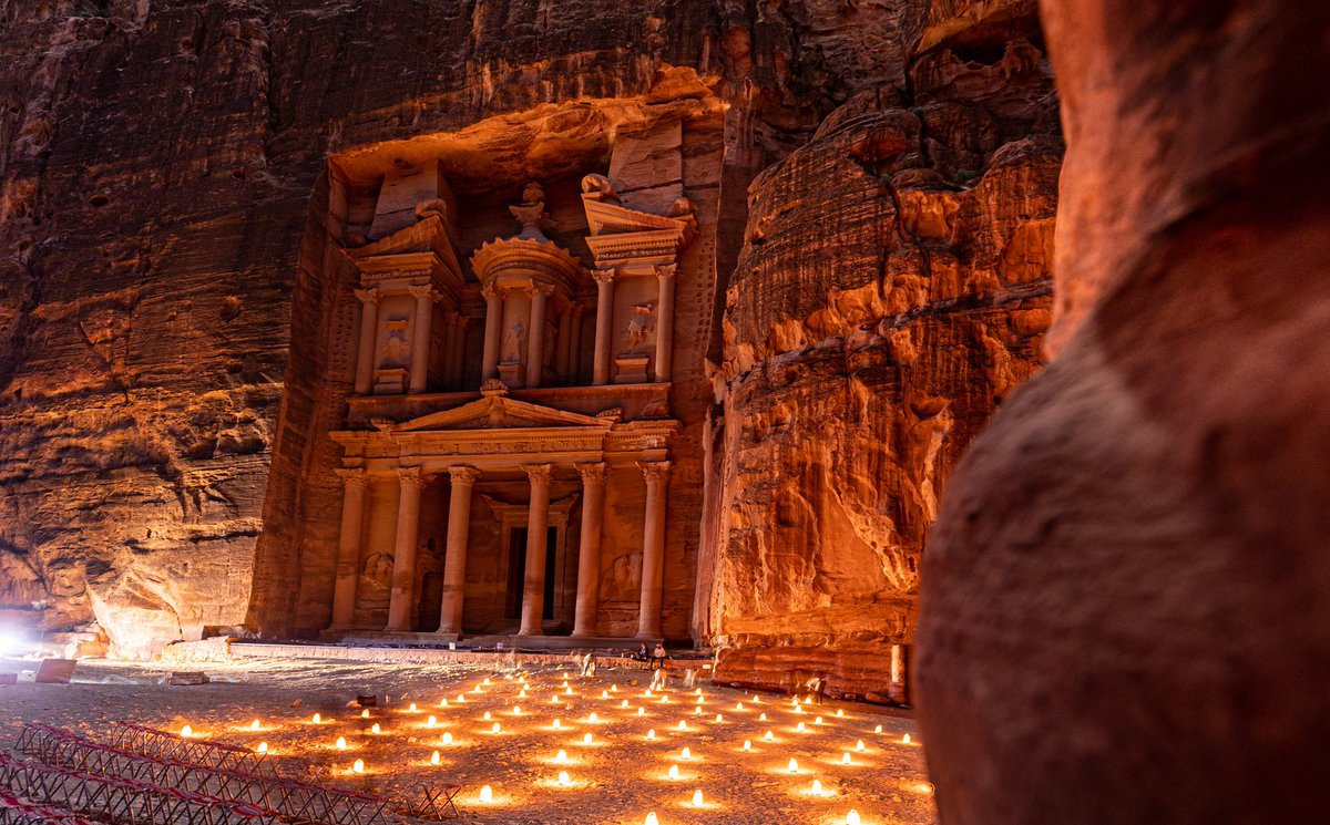 Petra, Jordan. What a stunning place.