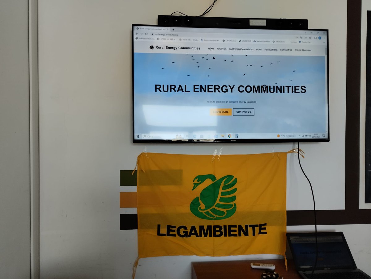 ruralenergyplus's tweet photo. Learning about energy saving with Legambiente Campania.

Third #ErasmusPlus workshop by Gramigna OdV on rural energy communities in Italy. https://t.co/mkjta6iGOU