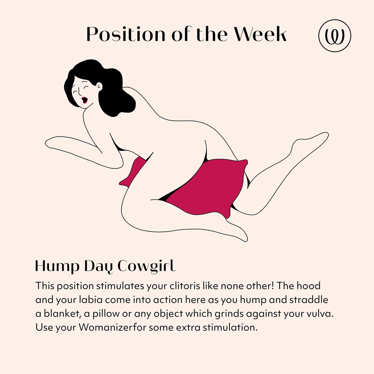 It's Hump Day, so it would be rude not to try this position..