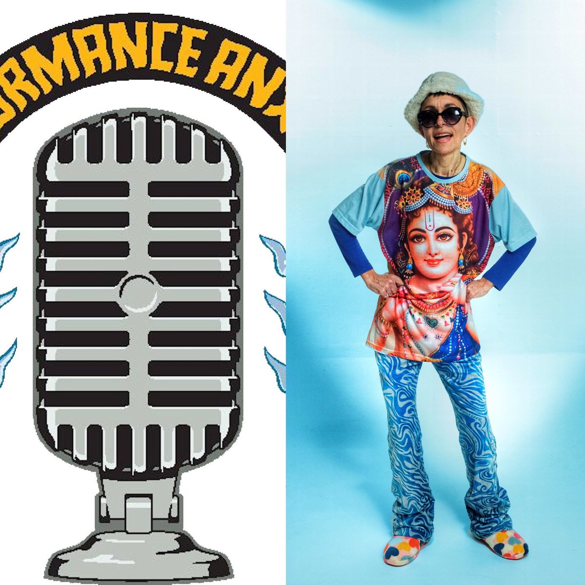 PerformanceAnx's tweet photo. Want a wild story? Check out @loralogic from #EssentialLogic & #XRaySpex. It's got it all, including creepy teachers, out of body experiences, #HareKrishnas, & new music after decades of being away. Check it on @PantheonPods https://t.co/FH6KB30b5o https://t.co/UuMLp1zva4