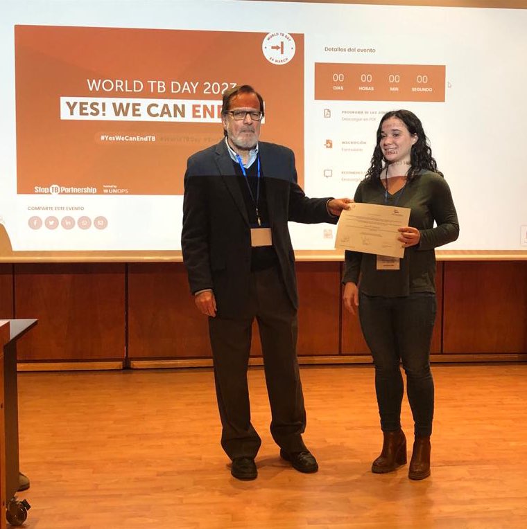 Molt contents de participar un cop més al #diamundialtb- felicitats a les dues tesis guanyadores dels premis <a href="/TB_UITB/">UITB</a> d’aquest any: <a href="/arch_marta/">Marta Arch</a>(<a href="/hgermanstrias/">Hosp. Germans Trias</a> <a href="/tbexperimental/">Experimental TB Unit (UTE) of the IGTP-HUGTIP</a>) i <a href="/BruguerasSilvia/">silvia Brugueras</a> (@salutpublicabcn)!! #YesWeCanEndTB #WorldTBDay2023