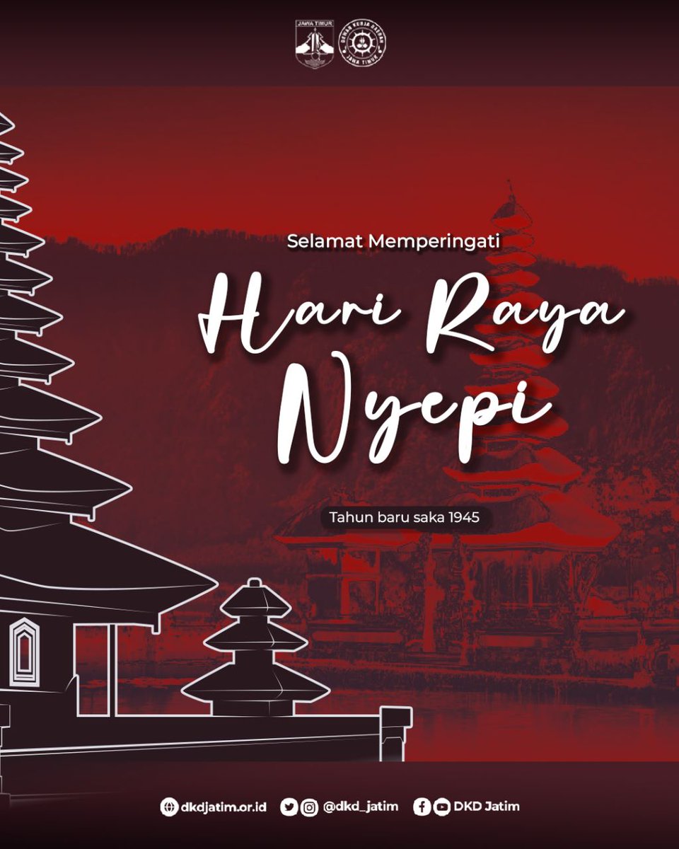 ✨[HARI RAYA NYEPI]✨

Tumraping kalih matan, aji sukmaning hyang Widhi

Kewajiban manusia adalah saling menghormati dan menghargai. Mendapatkan kemuliaan hidup adalah hak setiap umat-Nya.

Rahajeng Rahina Nyepi 2023