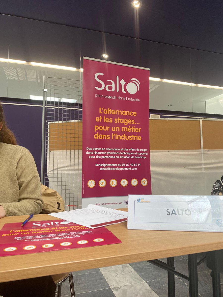 lbdeveloppement's tweet photo. ✅ Retour sur le #Handicafé organisé hier par @100Handinamique à @UParisNanterre.

⭐Si vous êtes à la recherche d'un #stage, d'un contrat d'#alternance ou d'un premier #emploi, nos équipes restent mobilisées pour vous accompagner ✉️salto@lbdeveloppement.com

#handicap #formation https://t.co/unzscmN3uL