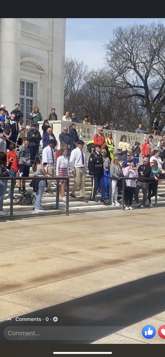 <a href="/JordanDillon90/">Jordan Dillon</a> and some of his classmates got to be apart of Wreath Laying Ceremony at The Tomb of the Unknown Soldier, Thank you for being apart of a experience you will never forget