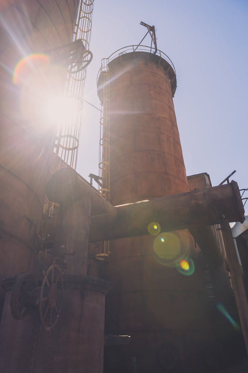 JeffPhotobug's tweet photo. Have you ever been to #SlossFurnace in Birmingham, AL? Awesome opportunity for some nice photos. Below are some of my photos from a few years ago. #photography #steelmill #sunflares https://t.co/o4PbjKcv0H