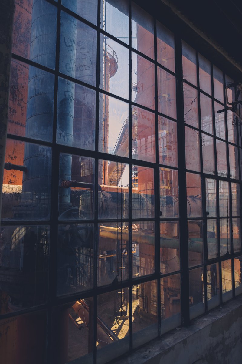 JeffPhotobug's tweet photo. Have you ever been to #SlossFurnace in Birmingham, AL? Awesome opportunity for some nice photos. Below are some of my photos from a few years ago. #photography #steelmill #sunflares https://t.co/o4PbjKcv0H