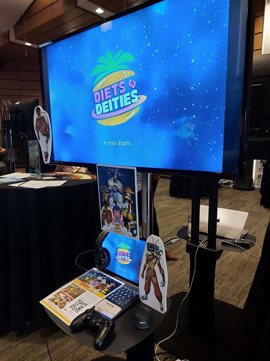 DietsandDeities's tweet photo. We are in SAN FRANCISCO!! 
Taste test our rhythm adventure game this week at GDC.
💭🌴🪐
#GDC2023 #IGEA #California #gamedev #GDC23 #unity https://t.co/BNc1uyFhwL