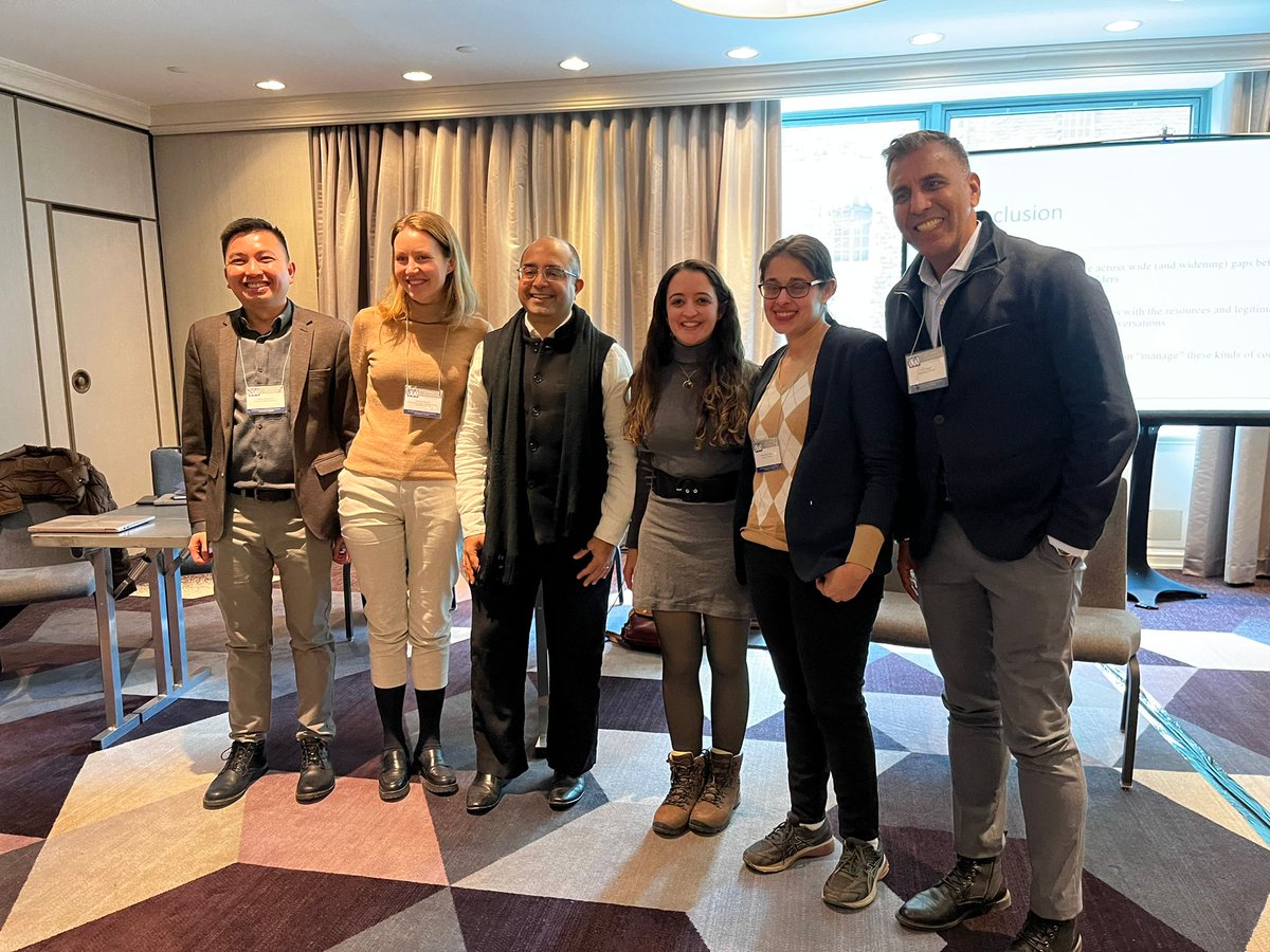 Back in London, reenergised by brilliant intellectual exchange at #ISA2023. Special thanks <a href="/Prof_JPSingh/">JP Singh</a> for organising our panel on <a href="/GlobalPerspJnl/">Global Perspectives</a> special issue on Future of Multilateralism (online.ucpress.edu/gp/collection/…) with <a href="/MahaRafiAtal/">Dr Maha</a> @OmarDum <a href="/SkjoldAstrid/">Astrid Pantin-Skjold</a> &amp;
<a href="/IndrajitRoyYork/">Prof. Indrajit Roy 🇮🇳 @indrajitroy.bsky.social</a>!