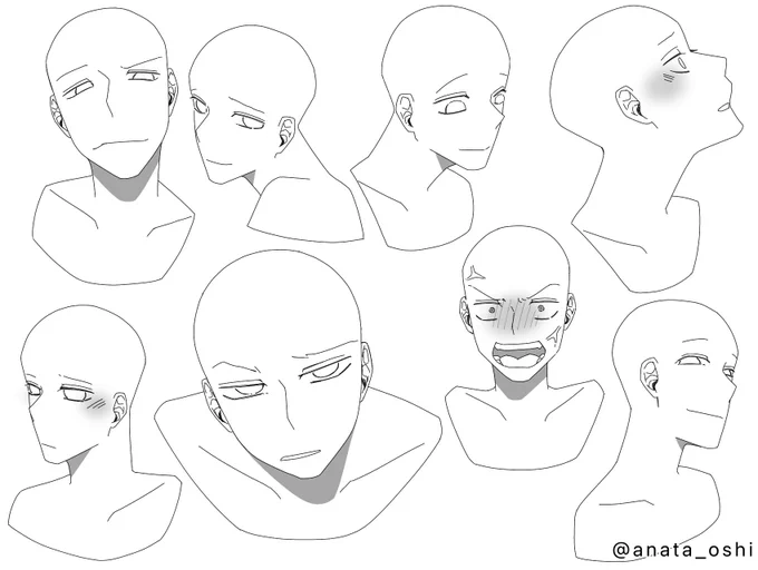 #トレス素材
#あなたの推しで描いてくれ
頭だけ 