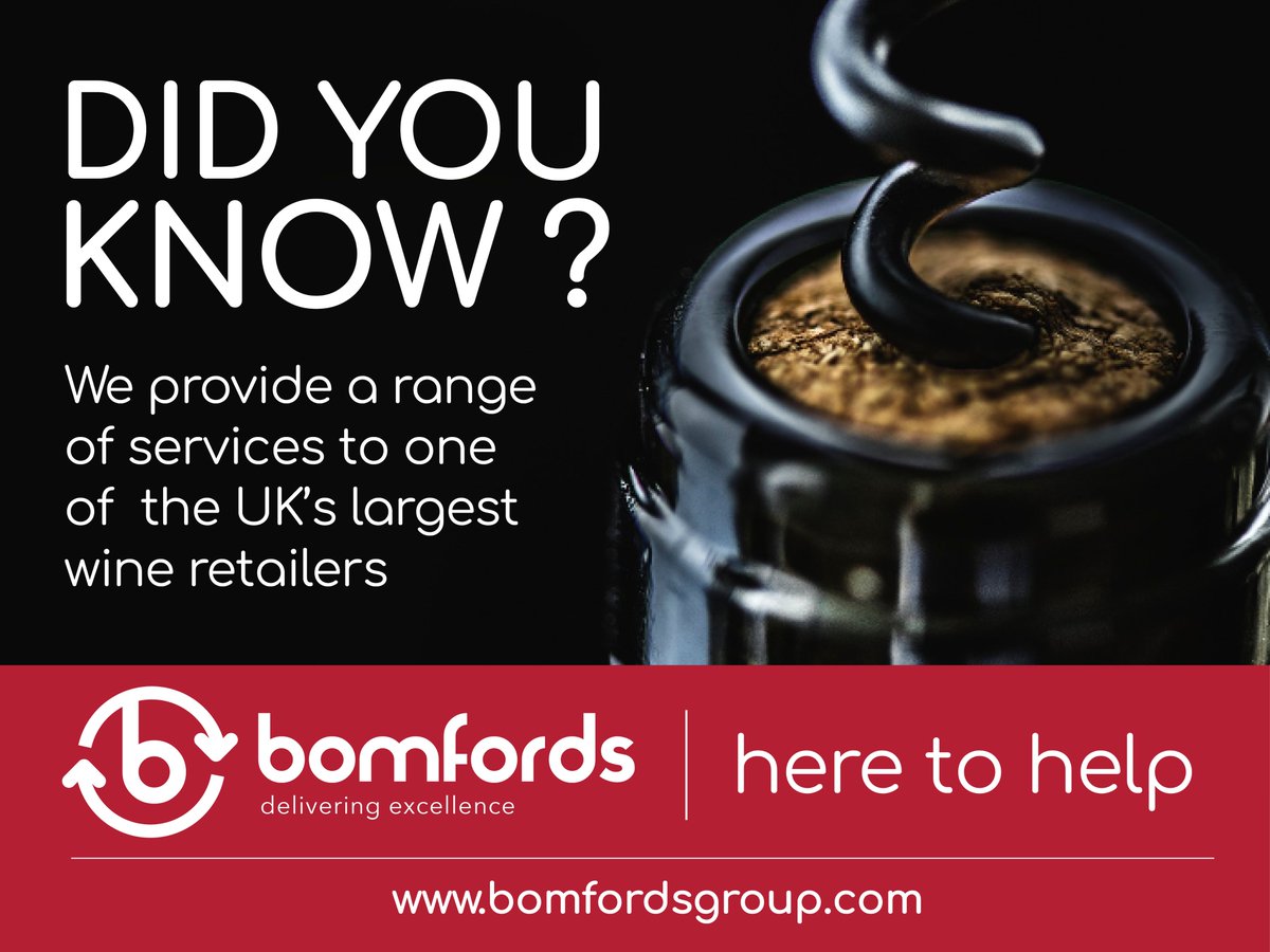 ❓ Did you know❓

🍷<a href="/BomfordsGroup/">Bomfords Group</a> provides both shared user and dedicated warehousing plus transport solutions to a variety of high street retailers. 

customerswww.bomfordsgroup.com

#logistics #warehousing #pallet #groupage #fullloads #teambomfords #loads #fulfilment