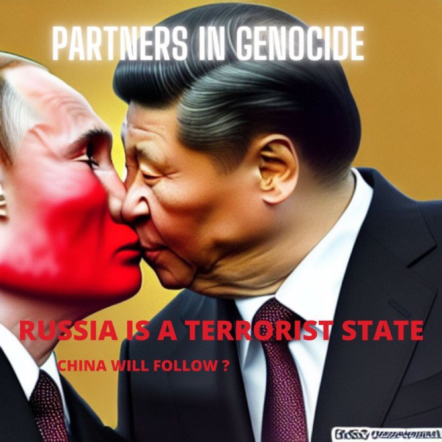 NafoChristine's tweet photo. @Anna_Lena2022 Nobody wants China, no one likes China and no one, except the Russians needs China,#PutinIsaWarCriminal #chinasupportswarcriminal so #FCKPTN #fckXi #westandwithukraine 🇺🇦 https://t.co/HUdh3i3y6P