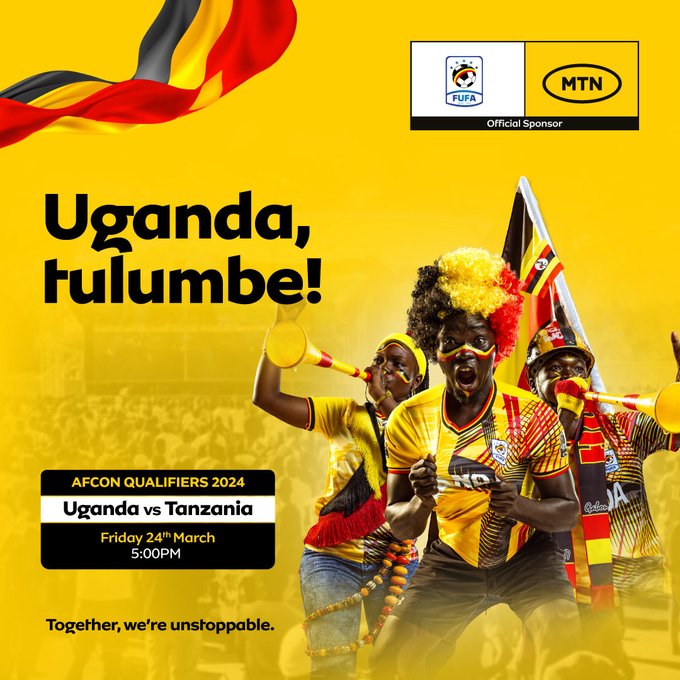 Everywhere you go 💛 Tambuza hashtag #MTNUgFootball as we get ready for #UGATAN 🔥 #UgCranesWeGo
@mtnug @UgandaCranes