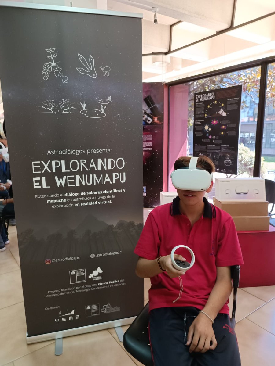 astrodialogos's tweet photo. En la semana de la astronomía, ¡Explorando el Wenumapu se hace presente!

#DiaDeLaAstronomia #Wenumapu https://t.co/0ou0Xf2err