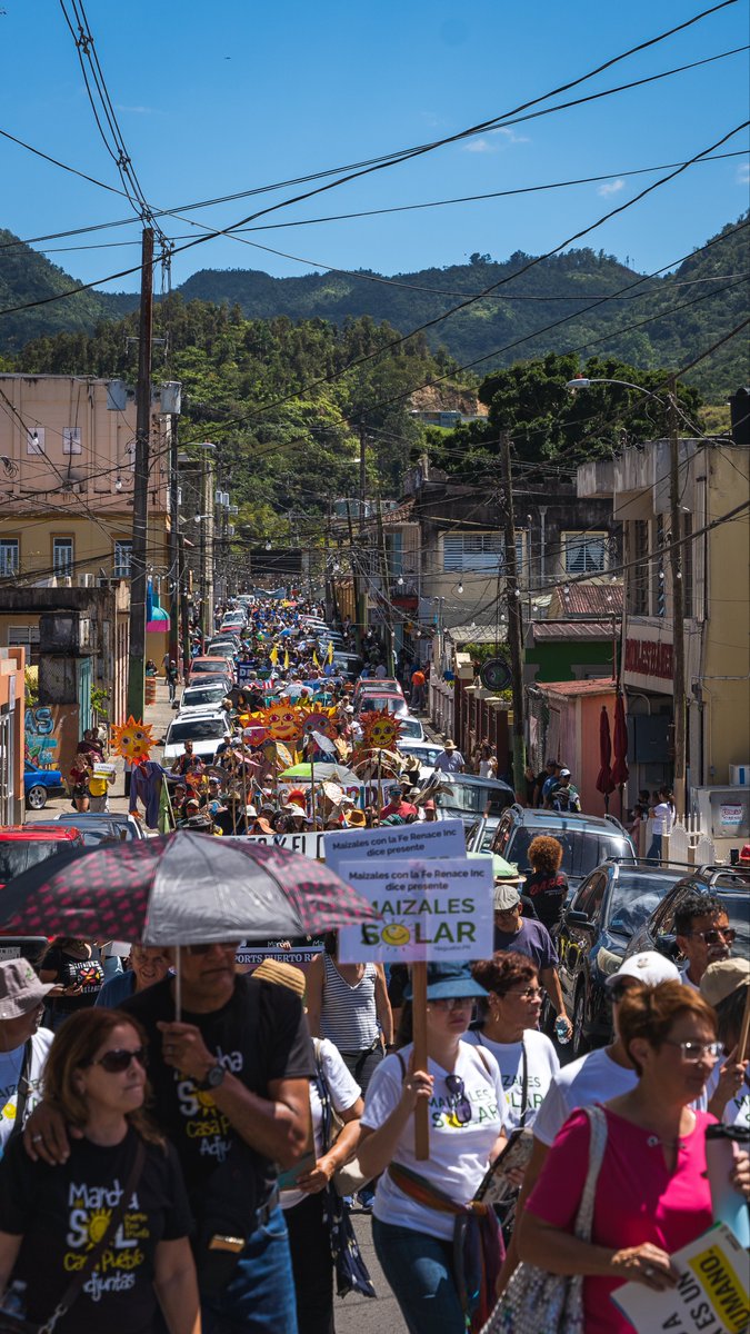 casapuebloorg's tweet photo. Barrio Maizales de Naguabo, ¡presente! #MarchadelSol #18M #Adjuntas @honnoldfound https://t.co/MLT7qQyAmT