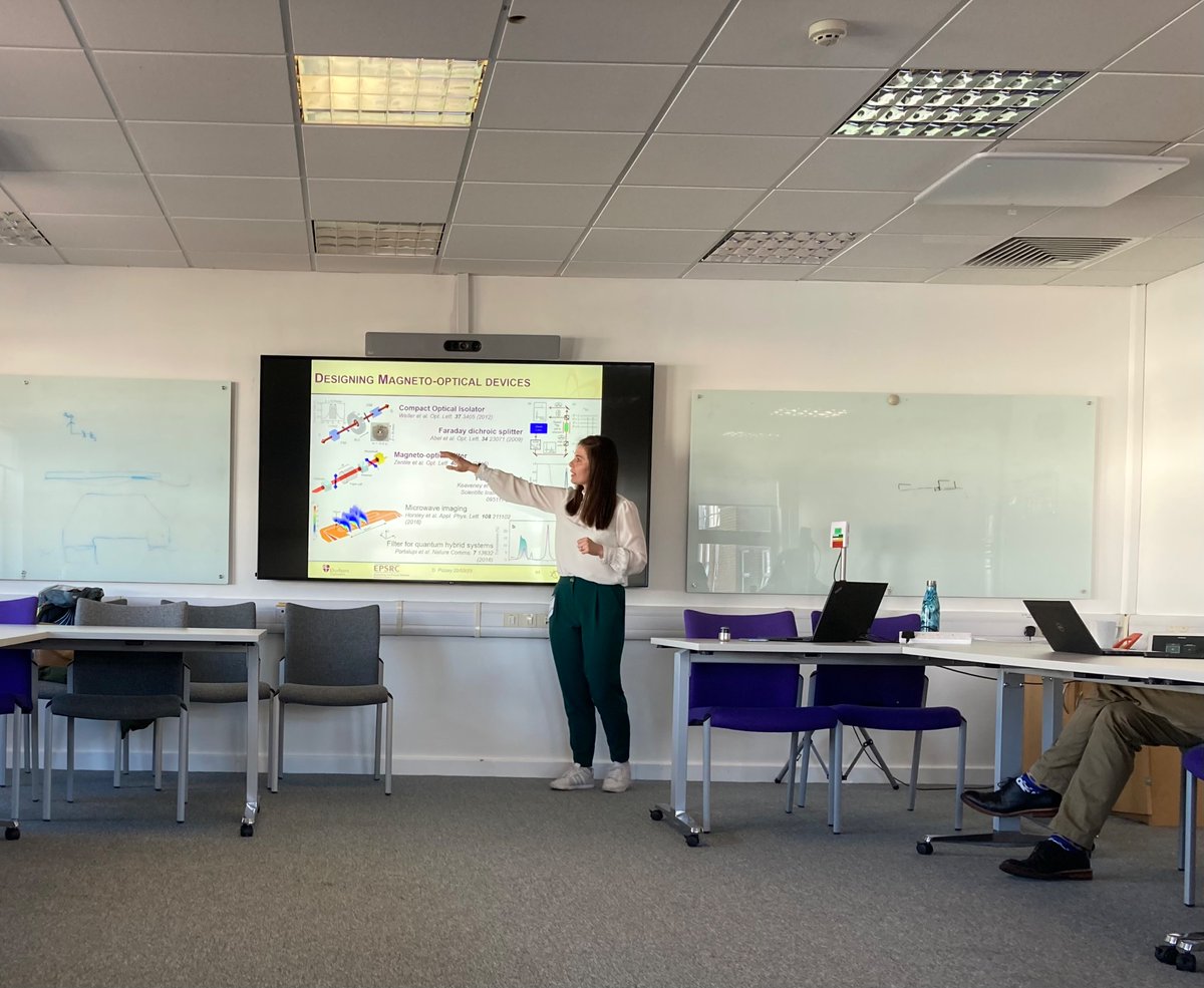 Anna Marchant (@ultracoldanna) on Twitter photo Fantastic talk today from <a href="/DaniPizzey/">Dr Danielle Pizzey</a> about how she and the <a href="/DurhamQLM/">Durham Quantum Light and Matter</a> team are going to save the world with solar filters! <a href="/RAL_Space_STFC/">RAL Space</a> Fantastic talk today from <a href="/DaniPizzey/">Dr Danielle Pizzey</a> about how she and the <a href="/DurhamQLM/">Durham Quantum Light and Matter</a> team are going to save the world with solar filters! <a href="/RAL_Space_STFC/">RAL Space</a>
