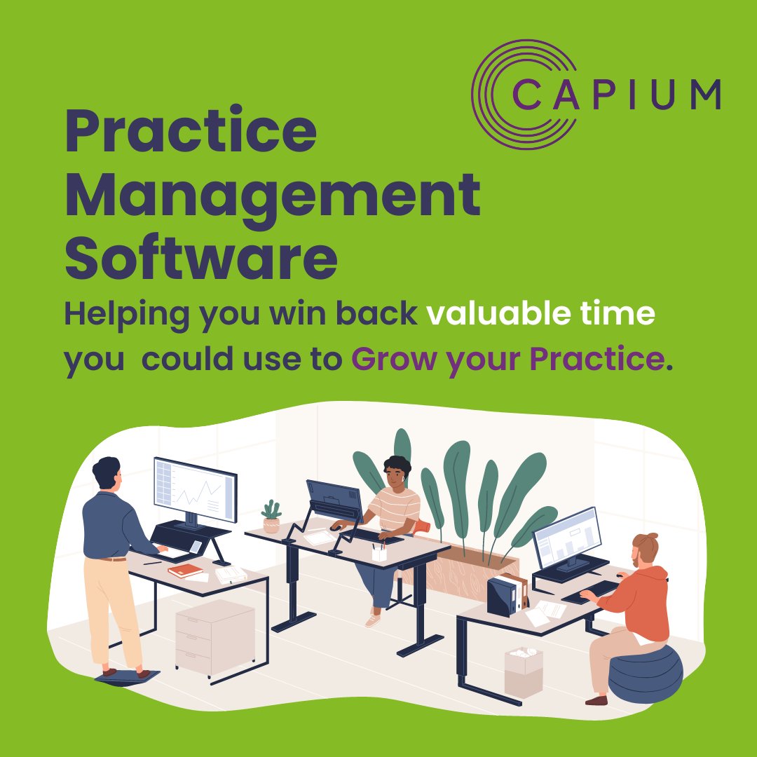 Capium's tweet image. Capium Practice Management module is the tool specially designed to help you smoothly manage your #accountingpractice.

Book your FREE demo bit.ly/3ar1FNo or sign up to a FREE trial today bit.ly/3uzXe9L and start your journey!