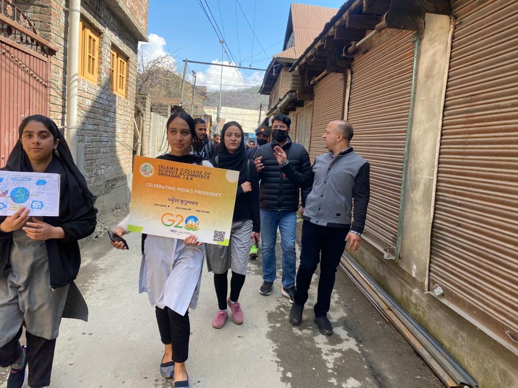 nss_icsc's tweet photo. ISLAMIA COLLEGE OF SCIENCE AND COMMERCE,Srinagar
 organised an Awareness Programme on  ‘SUSTAINABLE  USE OF RENEWABLE RESOURCES’ under G20 organised by NSS UNITS 
on 20th March 2023 (Monday) https://t.co/bLsz0HyZiL