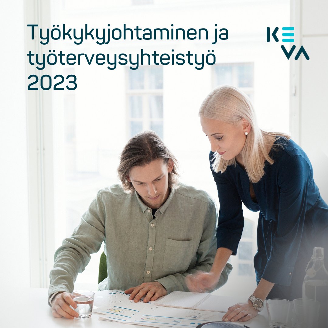 Tutkimme jälleen tänä vuonna julkisen alan organisaatioiden työkykyjohtamista ja työterveysyhteistyötä. Tutkimusmateriaalia kerätään kevään aikana kyselyin ja haastatteluin, tulokset julkaistaan ensi syksynä.
📲 keva.fi/uutiset-ja-art…

#työkyky #johtaminen #työterveysyhteistyö