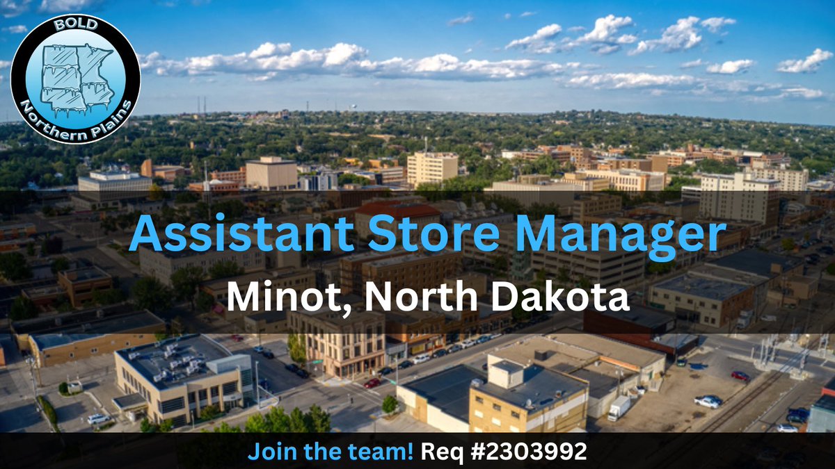 BOLDNP's tweet photo. Are you ready for the next step in your career? We’re looking for the next great coach to help lead our Minot, North Dakota location! Interested? Connect with @FredStrand1997 for additional details!
#BOLDRush #BOLDNorthernPlains #GoWest #LifeAtATT https://t.co/gs0OA1ffOQ