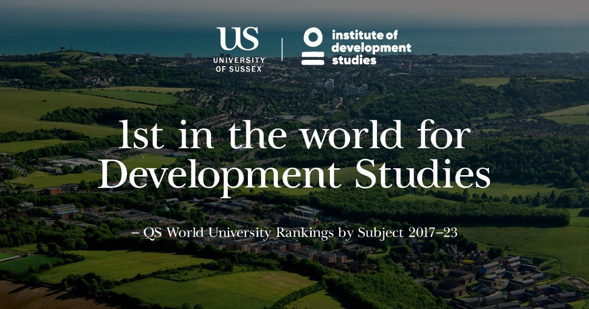 IDS_UK's tweet photo. Along with @SussexUni we are delighted to have been ranked 1st in the world for Development Studies in the QS World Rankings by Subject 2023 for the seventh year in a row!

@SussexGlobal @worlduniranking #GlobalDev

Read more: 👉 https://t.co/9nd49ljbg5 https://t.co/LNHo2e2zya