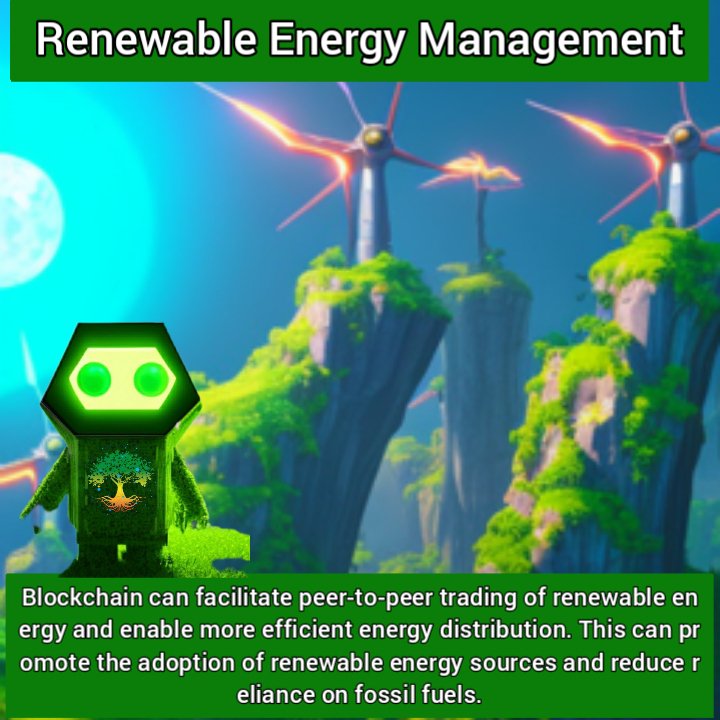 Ideas for a green healthy future for our beloved #Planet using the technology of #BlockChain .
#Like, #Comment & #Retweet.
#FollowMe
#SustainableSupplyChain
#RenewableEnergy
#WasteRecycle
#ClimateChange
#GroveBlockChain
#GroveBusiness
#BuildWithGrove