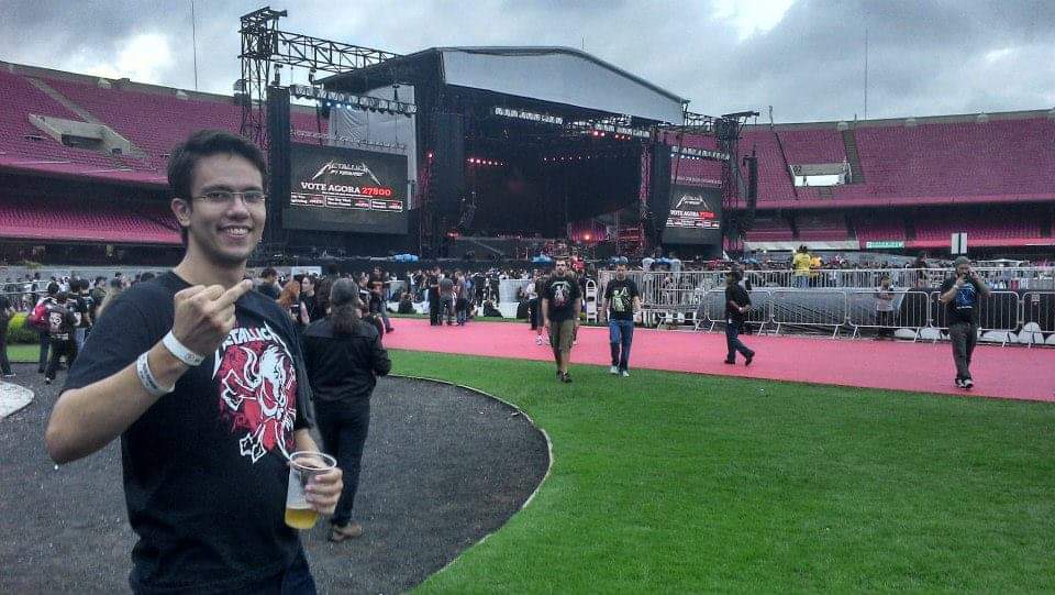 LeoUrquiza's tweet image. #OnThisDay 2014... #metallica #byrequest