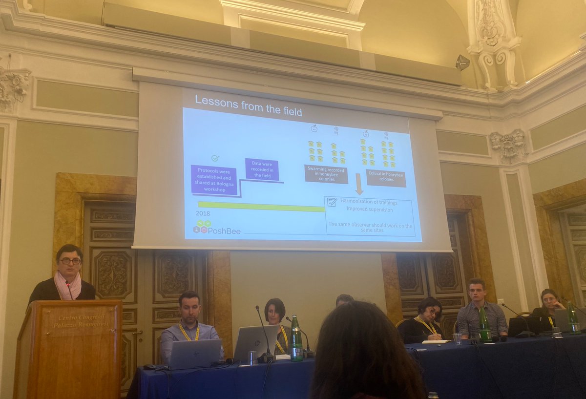 poshbee_eu's tweet photo. [2/2] More from WP2:

✔️Analysis of pesticide residues in beebread🔗https://t.co/Zs3iy6J45I
✔️Differences in nutrition &amp; palynology between bee species, crops &amp; latitudes
✔️Lessons to be learnt from the fieldwork to the analyses

#PoshBeeFinal https://t.co/mPcre4vNhD