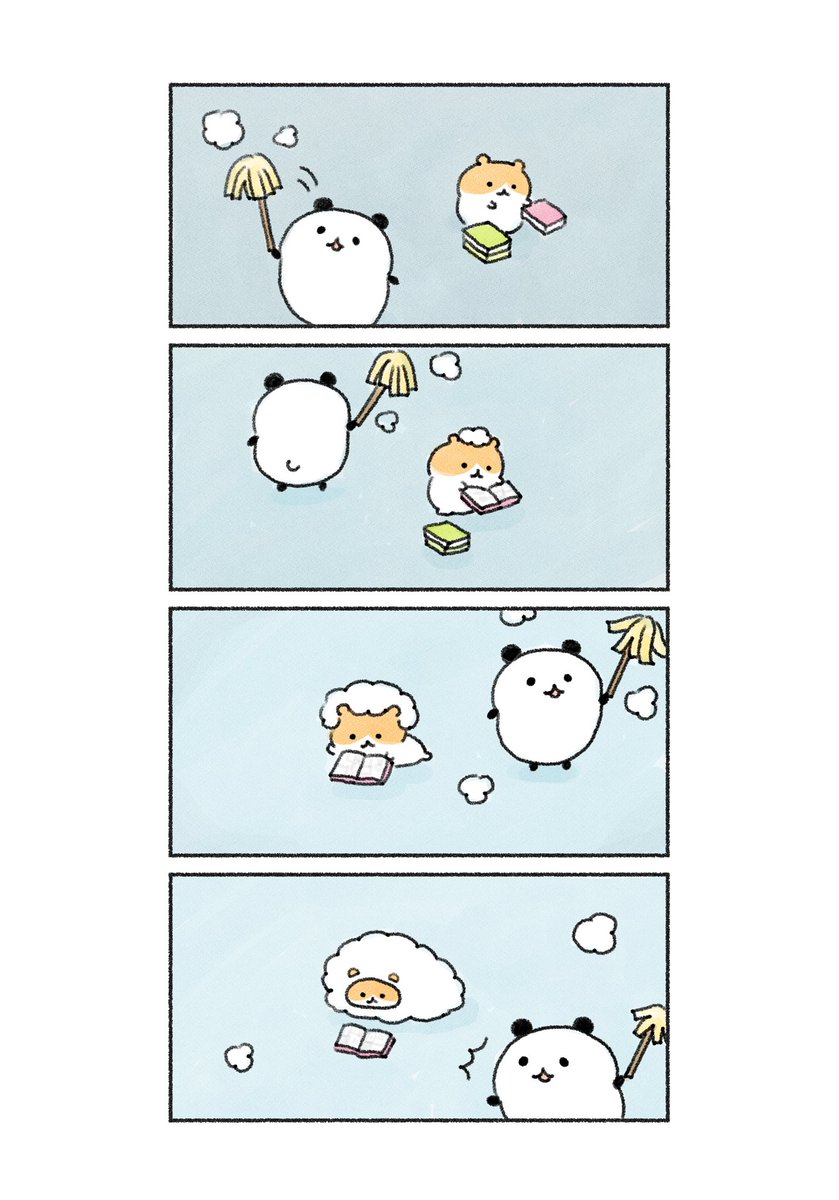 そうじ そうじ〜🧹 https://t.co/RrkLZIbomb