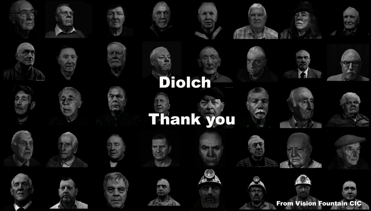 VisionFountain's tweet photo. #LastGenerationofCoalminers project in figures: 42 #miners, 4 wives & 1 daughter. 7 primary schools. 1 youth group. Total visitors 84,550. 69,490 for #KingsofTheunderground @The_Waterfront & 20,060 for #LastVoicesofTheRhondda @RhonddaHeritage
#Thankstoyou @HeritageFundCYM https://t.co/l8NuTec6Pv