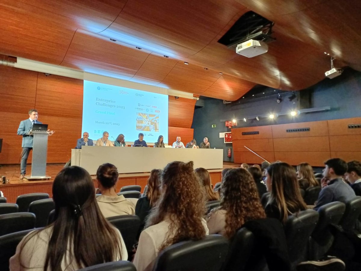 femcat's tweet photo. #FemCAT celebra l'excel·lent feina feta pels estudiants durant aquesta edició 2023 dels Enterprise Challenges del Grau en Tecnologies Industrials i Anàlisi Econòmica impulsat per la Fundació BEST!
#enterprisechallenges #fundacióBEST https://t.co/FjkG1fPBQh