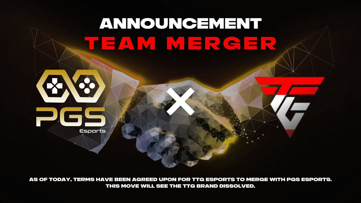 Rising Lions Sports (@teamrisinglions) on Twitter photo Hello People.
As of Today TTG will be known as PGS SimRacing.
After a long time under the Name of TTG we are going to Merge with <a href="/_Official_PGS/">PGS Esports</a>.
(1/3) Hello People.
As of Today TTG will be known as PGS SimRacing.
After a long time under the Name of TTG we are going to Merge with <a href="/_Official_PGS/">PGS Esports</a>.
(1/3)