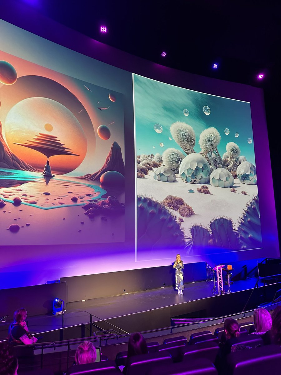 Highly unexpected talk but hugely fascinating topic of the use of AI for emotional well-being. Definitely inspiring me on how my surroundings and the work I do can focus on positive psychology creating safe spaces for empathy. #DigitalWomen <a href="/digita1women/">Digital Women</a> <a href="/DanielaCMerlano/">Daniela C Merlano</a>