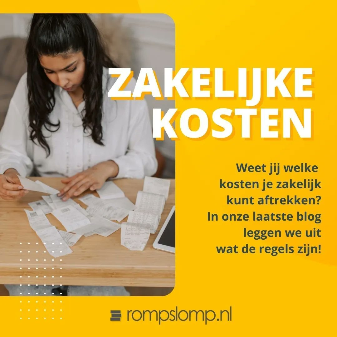 Weet jij welke 𝐤𝐨𝐬𝐭𝐞𝐧 𝐣𝐞 𝐳𝐚𝐤𝐞𝐥𝐢𝐣𝐤 𝐤𝐮𝐧𝐭 𝐚𝐟𝐭𝐫𝐞𝐤𝐤𝐞𝐧 als ondernemer? 🤑 In onze laatste blog leggen we je uit welke kosten aftrekbaar zijn en welke niet! buff.ly/3LW08PV
