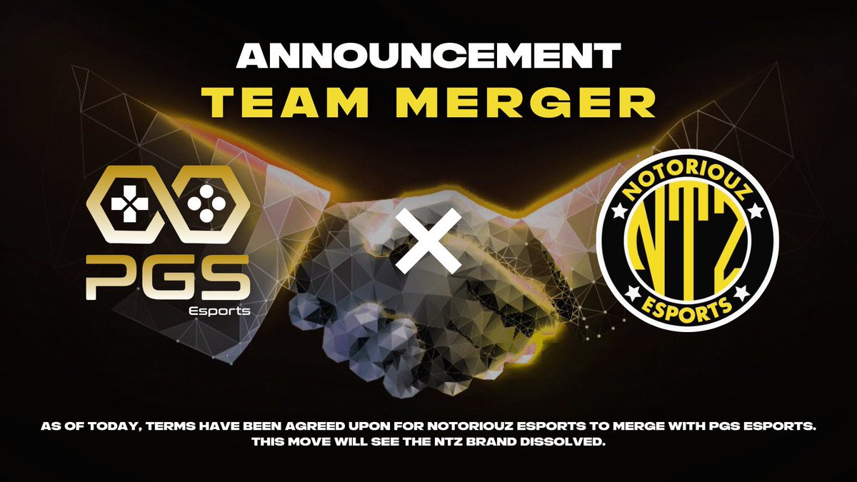 IQ Esports (@iq__esports) on Twitter photo Some exciting news for you all, as of today we have officially merged with <a href="/_Official_PGS/">PGS Esports</a>! 👌
Our FIFA Players & Creators, Fortnite Players & Creators & R6S Players will be joining us on this venture 😎
All socials will be changed in the coming days 🙏
#Esports #Team #Merge Some exciting news for you all, as of today we have officially merged with <a href="/_Official_PGS/">PGS Esports</a>! 👌
Our FIFA Players & Creators, Fortnite Players & Creators & R6S Players will be joining us on this venture 😎
All socials will be changed in the coming days 🙏
#Esports #Team #Merge