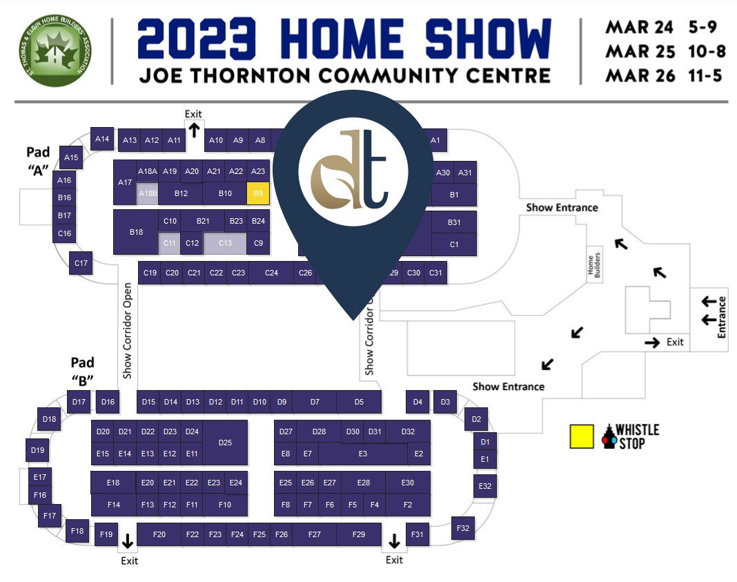 DougTarryHomes's tweet photo. We are excited to be a part of this year's St. Thomas Home Show at the Joe Thorton Community Centre.

Come visit us and say hi 👋 We will be in booth B9!

#stthomashomeshow  The St. Thomas &amp; Elgin Home Builders’ Association #comesayhi  #homeshow  #stthomas  #stthomproud https://t.co/aMfoBnHAQV