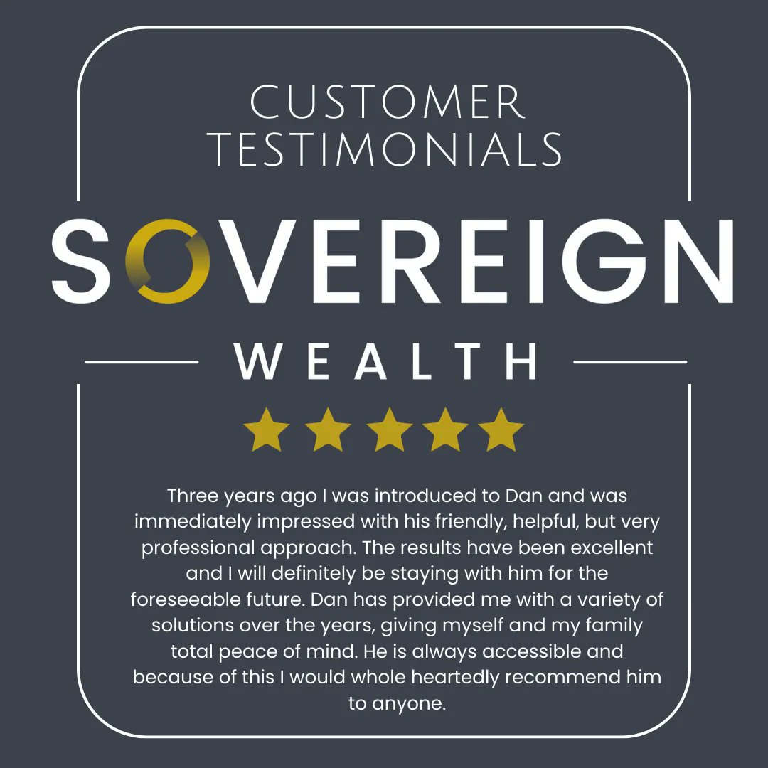 Sovereign_MH's tweet photo. See what our clients have to say about us here at Sovereign Wealth!🌟 https://t.co/XuN44pFpMo