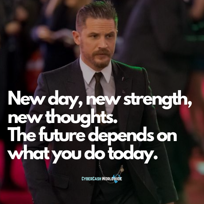 New day, new strength, new thoughts. The future depends on what you do today.
#newdaynewme #dosomethinggood #positivityquotes #forwardthinking #yourfuture