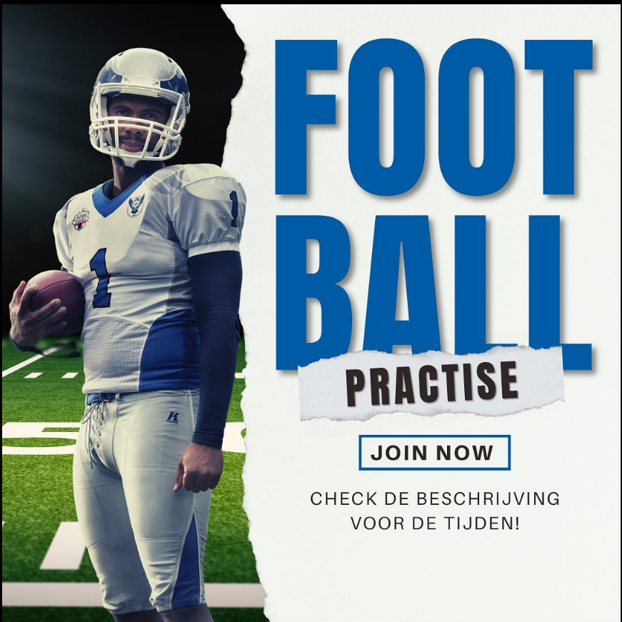 Wist je dat je vrijblijvend kennis kan komen maken met American football? Stuur gerust een DM voor meer informatie.

Zie de trainingstijden op onze website: arnhemfalcons.nl

#afbn #eredivisie #americanfootball #arnhem #arnhemfalcons #jointheteam
#gohardorgohome