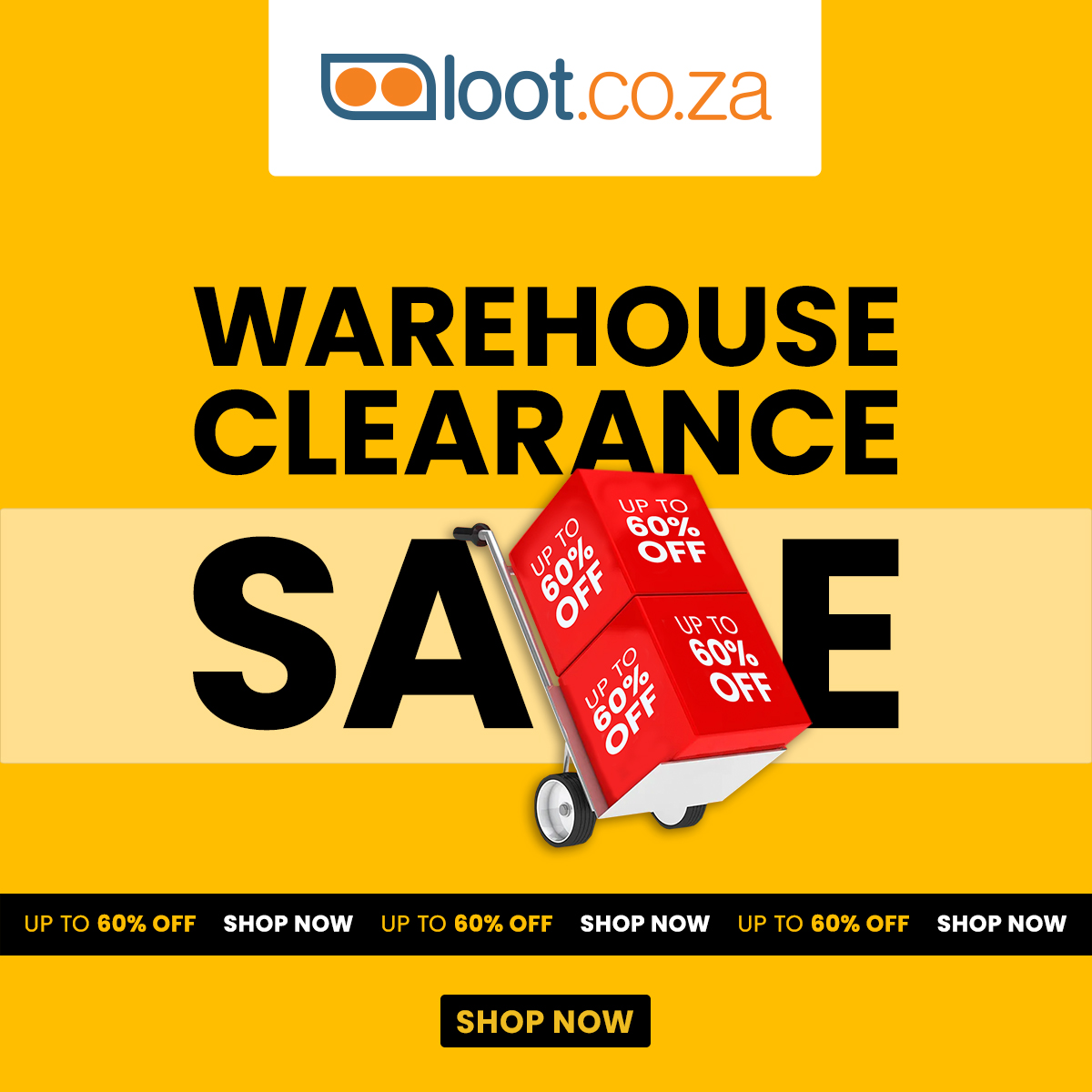 lootcoza's tweet photo. 📢 SALE ALERT 📢
The WAREHOUSE CLEARENCE SALE has just launched. Quickest fingers first to add hot items at crazy prices to your cart😉
https://t.co/jv4pkWt06o #ShopLootSaleToday #DontMissOut #UpTo60%Off!
*Hurry while stocks last! Ts&Cs Apply https://t.co/p8pwSarBlG