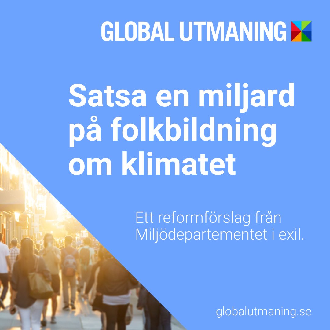 Tankesmedjan Global Utmaning tweet media