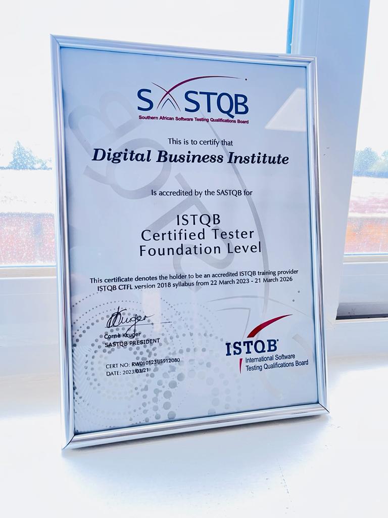 dbi_rwanda's tweet image. Today, Digital Business Institute (DBI Rwanda) has been accredited by SASTQB as ISTQB training provider for ISTQB - Certified tester foundation level.
Thanks to @ISTQBORG @iSQICert @SASTQB @rwictchamber @aipi_ict_rwanda @beamknowledge